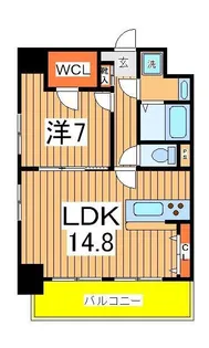 アールグレイスヒル【5階】の間取り