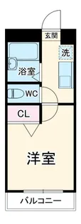 サンハイツ湘南【3階】の間取り