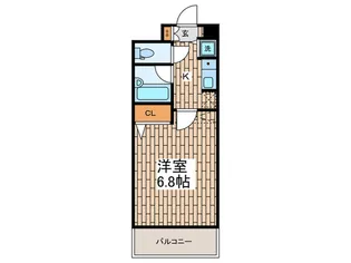 マンションアミュ-ズメントヤ-ド【2階】の間取り