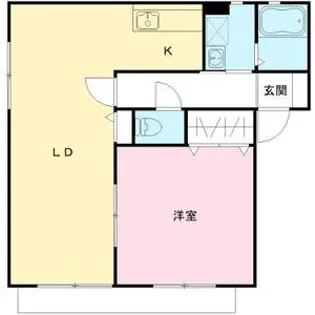 コンフォール【1階】の間取り