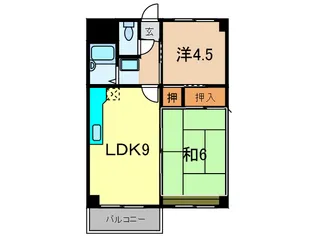 フラワー芦屋の間取り