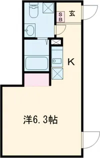 フィオーネ新小岩【1階】の間取り
