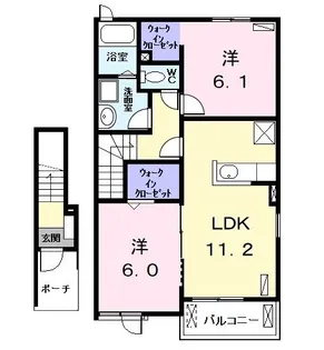 セレーノ I【2階】の間取り