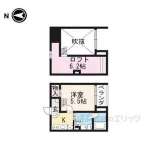 TIERRA【2階】の間取り