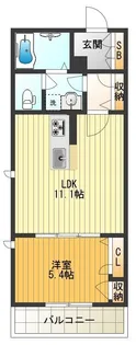 クラリス・Y【2階】の間取り