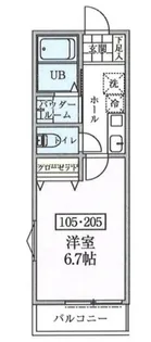 Esta大塚【1階】の間取り