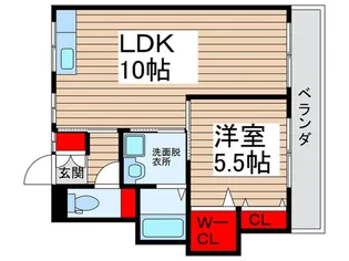 関コ-ポ【4階】の間取り