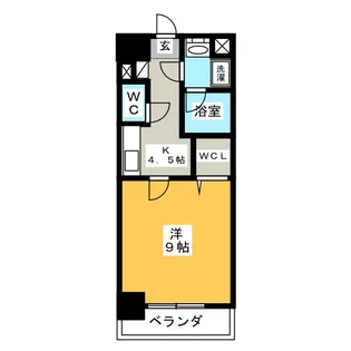 J・COURT・KAMIMAEZU【4階】の間取り