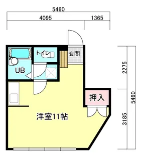 丸忠ハイツ【2階】の間取り