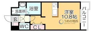 S-RESIDENCE六ツ門abreastII【13階】の間取り
