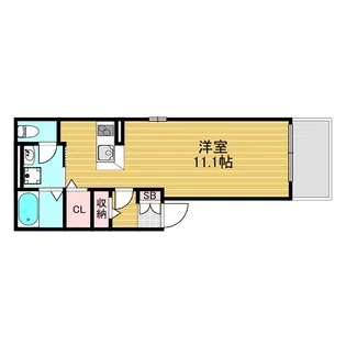 シャルマン・トレーズ【1階】の間取り