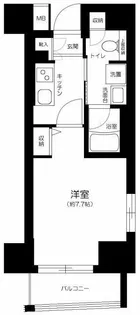 VERXEED KAMEARI【8階】の間取り
