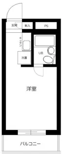 ユースフル学芸大【1階】の間取り