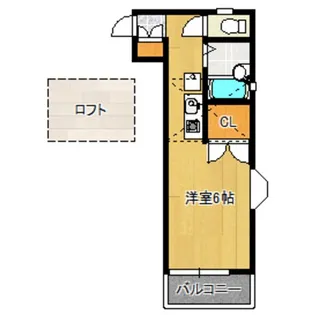 ロイヤルハイムB棟【1階】の間取り
