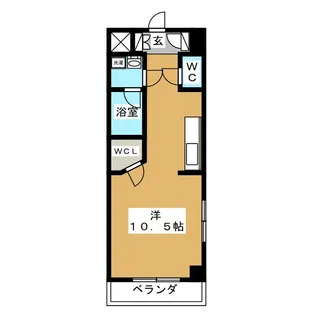 ビバ・ルネサンスII【5階】の間取り