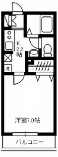セレ岡沢【1階】の間取り