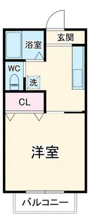 グレースA【1階】の間取り
