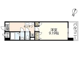 第16友建ビル【7階】の間取り