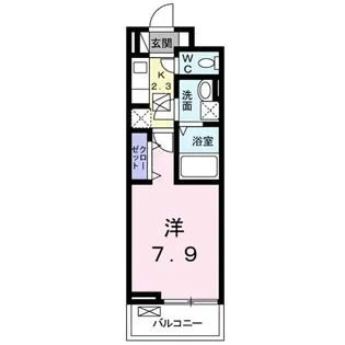 プロムナード【1階】の間取り