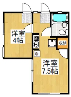 Stating Point前沢【2階】の間取り