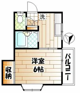 シェモアI【2階】の間取り