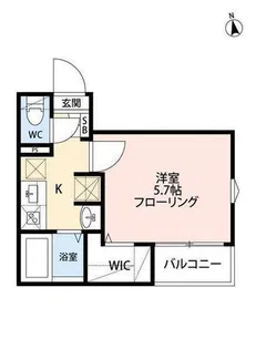 ブラン西新井【2階】の間取り