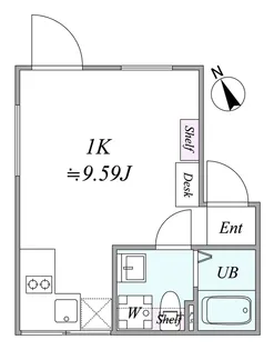 trias235【1階】の間取り