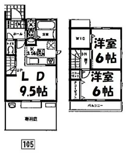 シャルムの間取り