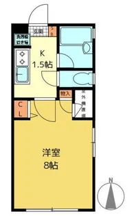 コスモ阿佐ヶ谷【2階】の間取り