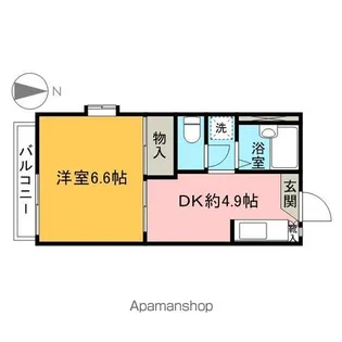 WING A棟【2階】の間取り