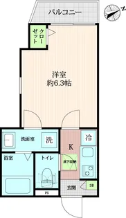 (仮)Trinity 馬橋【1階】の間取り