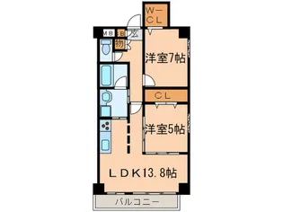 Plaisir Sakai【10階】の間取り