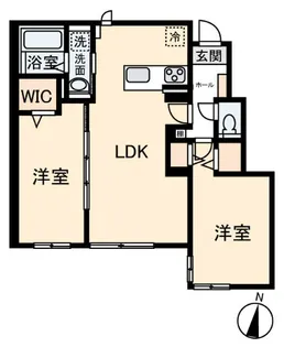 Maison Himawari【1階】の間取り
