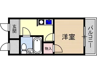 アンフィニィ西町【2階】の間取り