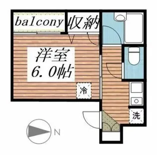 アーバン北沢【3階】の間取り