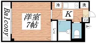 C.C.9【3階】の間取り