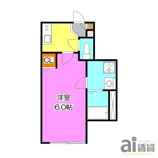 カインドネス所沢久米【2階】の間取り