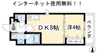 Elan Manoir 一乗寺【3階】の間取り