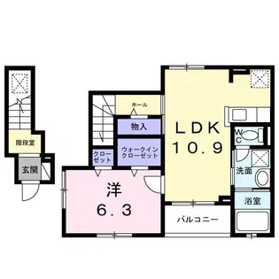 ソルジェンテ【2階】の間取り