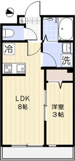 ミライ シンフォニア【3階】の間取り