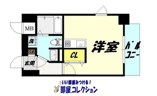 ベルガ南小倉【8階】の間取り