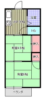 ドミールサカエ【2階】の間取り