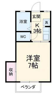 アーバン折立 南棟【1階】の間取り