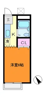 多摩5【2階】の間取り