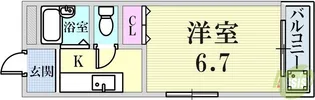 豊苑館【2階】の間取り