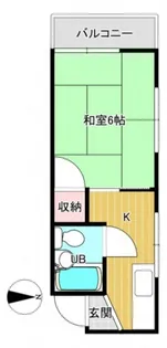 FORWEST住吉【5階】の間取り