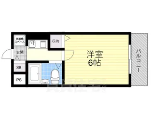 プチ鶴ケ丘【2階】の間取り