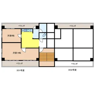 岐阜県本巣市上真桑【一戸建】の間取り