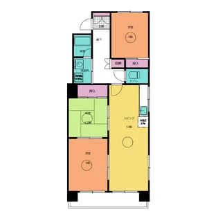 千代田セントラルビル【6階】の間取り