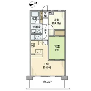 埼玉県さいたま市見沼区東大宮4【マンション】の間取り